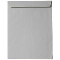 JAM Paper Enveloppes pour catalogue avec ouverture à lâ€™extrémité, 9 x 12 po, gris, 10/pqt (1293961P)-Couleur : Gris