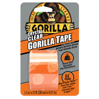Gorilla - réparation clair est ruban - 1,5 po x 15 ft-Heavy devoir : faite avec une couche de colle très épaisse