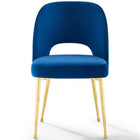 Modway - Rouse Salle à manger Fauteuil d’appoint - Marine-8