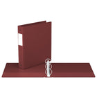 Davis Group Super économie, Reliure à anneaux ronds 1.5 po, paquet de 6 – Burgundy-1.5 po