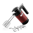 Westinghouse - Batteur à main Retro 5 vitesses, Rouge-Beau design rétro avec toutes les fonctionnalités d'une cuisine moderne