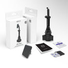 Mighty Mount - Support de porte-gobelet magnétique Simpl Touch-Aimants N52 puissants : 6 aimants en néodyme pour une sécurité solide