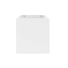 Modway - Vitality 36" Armoire de toilette de salle de bain (lavabo non inclus) - Blanc-Construction en MDF et panneau de particules