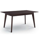 Modway - Prosper 7 pièces Velours rembourré Ensemble à manger - Cappuccino Navy-Pieds en bois effilés