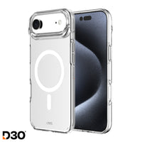 AXS - Crystal Shield D3O Compatible MagSafe Apple iPhone Air - Transparent-Testé pour des chutes de 8 pieds, soutenu par la technologie D3O 