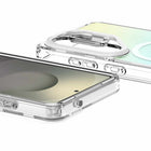 Avana - Étui Cosmic Frost avec aimants pour Samsung Galaxy S26 Ultra, Violet-Protection de l'écran et du compartiment de la caméra