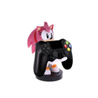 Exquisite Gaming - SEGA - Sonic the Hedgehog - Amy Rose Cable Guy support d'origine pour contrôleur et téléphone-Compatible avec tous les contrôleurs PlayStation, Xbox, Switch et console rétro