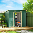 Outsunny - remise de rangement d’extérieur 7 pi x 4 pi-Résistant à la rouille et aux intempéries pour une utilisation durable