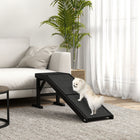 PawHut - Rampe pour animaux, marches de lit pour chien avec tapis antidérapant, 59 po L x 16 po l x 20 po H - noir-Fabriqué en bois de pin de qualité pour une utilisation robuste 