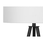 Monarch Specialties - Luminaire - 63 po H Lampadaire - Métal Noir - Abat-Jour Ivoire / Crème - Contemporain-Un assemblage mineur est nécessaire grâce aux instructions illustrées incluses. fabriquée avec des matériaux de qualité pour une plus grande longévité, cette lampe de table bénéficie d'une garantie limitée de 2 ans contre les défauts de fabrication