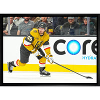 Ivan Barbashev Vegas Golden Knights - Toile encadree - 31" x 22"-Impression sur toile de qualité supérieure avec bordures enveloppées