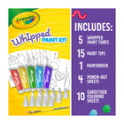Crayola - Trousse de peinture fouettée-ACTIVITÉS SENSORIELLES : Cette peinture multi-surfaces est une activité sensorielle qui permet aux enfants de peindre en 3D sur une variété de surfaces