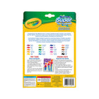 Marqueurs lavables Super pointes Crayola, ensemble de 20-Cet ensemble de marqueurs en vrac comprend 20 couleurs différentes, pour que vous ayez toujours la teinte qu'il vous faut