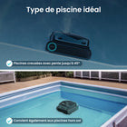 Aiper - Robot nettoyeur de piscine adaptatif sans fil Scuba X1 Pro-12