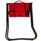 My Home My Living - Chaises de réalisateur d'extérieur - Rouge - Lot de 2-Conception moderne du cadre à pieds en X