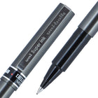 uni-ball - Stylos à bille roulante Deluxe - 0,5 mm - noir - paquet de 12-Couleur de l'encre : Noir