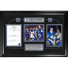 Toronto Maple Leafs 1967 Stanley Cup Champion Collage with Scoresheet - Impression encadree - 36" x 24"-Qualité supérieure - scoresheet framed