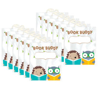 Creative Teaching Press - Amis des bois Sac Book Buddy - 2 paquets de 6-Protégez et organisez vos livres et fournitures de classe avec ce sac de rangement transparent polyvalent !