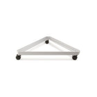 Wamaco - Kit de base triangulaire Trois avec panneaux grillagés 2 x 6 pieds - Blanc-Durable et professionnel - Sa construction robuste en acier lui confère stabilité et longévité.