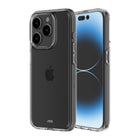 AXS - ULTRA CLEAR Étui testé contre les chutes pour Apple iPhone 15 Pro - Transparent-Protection anti-UV pour afficher clairement le design original de votre cellulaire