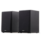 Edifier - R980T Système d'enceintes 2.0 de qualité studio avec double entrée RCA - Noir-Système d'enceintes bibliothèque actives avec une puissance de sortie totale de 24 W avec port bass reflex calibré et évasé à l'avant