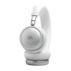 JBL - Live 680NC Casque supra‑auriculaire sans fil avec réduction de bruit - Blanc-Bluetooth nouvelle génération avec Audio LE
