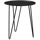 Modway - Digress Table d’appoint - Noir-Dessus en panneau de fibre peint mat