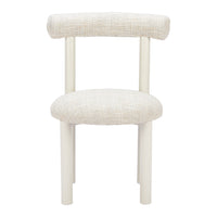 Zuo - Ceres Chaise de salle à manger - Beige-Tissu conçu pour l’extérieur