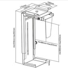 MotionGrey - Support d’unité centrale sous bureau - Support CPU ajustable avec rotation à 360° pour tours d’ordinateur - Noir-8
