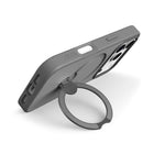 AXS - PROShield Stand MagSafe Compatible Apple iPhone 17 Pro - Gris-Finition douce au toucher pour une prise en main confortable