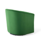 Modway - Prospect Performance Velvet Fauteuil pivotant - Émeraude-Aucune assemblée requise