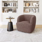 Zuo - Govan Chaise pivotante - Brun-Supporte jusqu'à 250 lb
