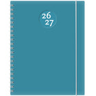 W.Maxwell - 2026-27 Kibo Agenda Hebdomadaire - 8,5 po l x 11 po H - Bleu-Août 2026 à juillet 2027