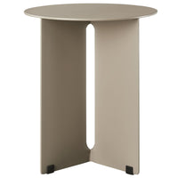 Modway - Tecton Terrasse extérieure Aluminium Table d’appoint - Kaki-Table d’appoint patio de 15 pouces