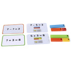 Educational Advantage - EA-311 Cartes de travail pour les tiges numériques de connexion-20 cartes avec des questions d'un côté et les réponses de l'autre côté.