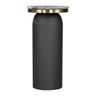 Zuo - Luxor Table d’appoint - Multicolore-Marbre naturel offrant une allure luxueuse et sophistiquée