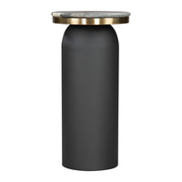 Zuo - Luxor Table d’appoint - Multicolore-Marbre naturel offrant une allure luxueuse et sophistiquée