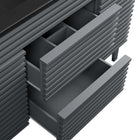 Modway - Render 48" Vanité de salle de bain à un seul lavabo - Gris Noir-10