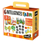 Headu - 6 Intelligences Jeux et activités à la ferme - Ensemble de 72-Apprentissage du premier mot