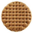 Modway - Amour Gros rond à boutons touffés Performance Velvet Ottoman - Cognac-6