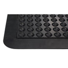 Edgewood - Tapis à Bulles Anti-Fatigue Léger Avec Formes de Dôme - 2 pi l x 3 pi L x 5/8 po P - Noir-Caoutchouc