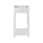 Modway - Altura 24" Armoire de toilette de salle de bain (lavabo non inclus) - Blanc-6
