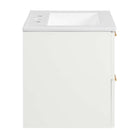 Modway - Daybreak 24" Vanette de salle de bain - Blanc blanc-6