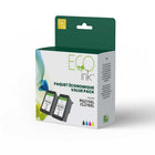 Ecoink - Cartouche d'encre remanufacturée PG275XL CL276XL Canon - Pack économique-Qualité d'impression supérieure : Produit un texte net et des images claires pour des documents professionnels ou personnels