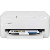 Canon - Imprimante jet d'encre multifonction sans fil PIXMA TS4320-Bénéficiez d'une qualité d'impression impressionnante pour vos documents et photos, grâce à son système d'encre hybride à 2 cartouches qui offre un texte net et des couleurs éclatantes.