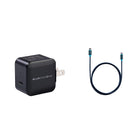 BlueDiamond - SmartCharge Ensemble de Charge Rapide Boost-Chargeur : Compatible USB-PD, 20W de puissance offrant des vitesses de charge jusqu’à 50 % plus rapides que les chargeurs USB classiques.