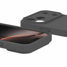 Avana - Étui Velvet MagSafe pour iPhone 17 Pro Max - Cendre-Fente pour sangle pour breloques ou cordon