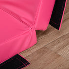 Soozier - Tapis De Gymnastique Pliant 4 pi L x 10 pi L x 2 po P - Tapis D’Exercice Avec Poignées Pour Yoga - Mma - Arts Martiaux - Rose-Housse en PU fermée par une fermeture éclair  