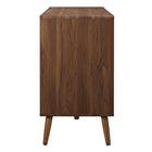 Modway - Transmit 60 po Commode, Blanc noyer-Façades des tiroirs en laque blanche