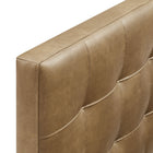 Modway - Lily Cuir végane Tête de lit King Size, Grillé-Assemblée requise